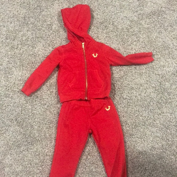 true religion sweat suit kids